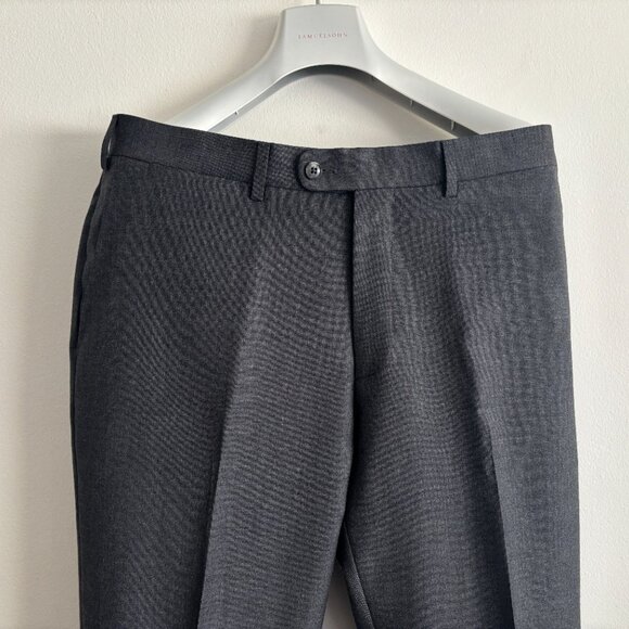 Suitsupply Grey Wool Suit Lazio Super 110s - 42 Long, Pants 36 x 32 - Picture 15 of 16